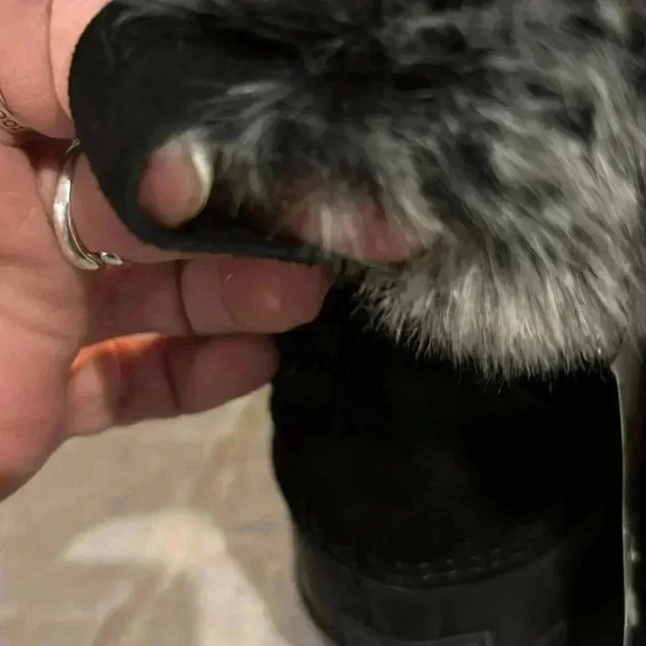 BEARPAW Deborah Waterproof Snowboots, Cow suede, faux fur & wool blend lining-8 - Picture 12 of 16